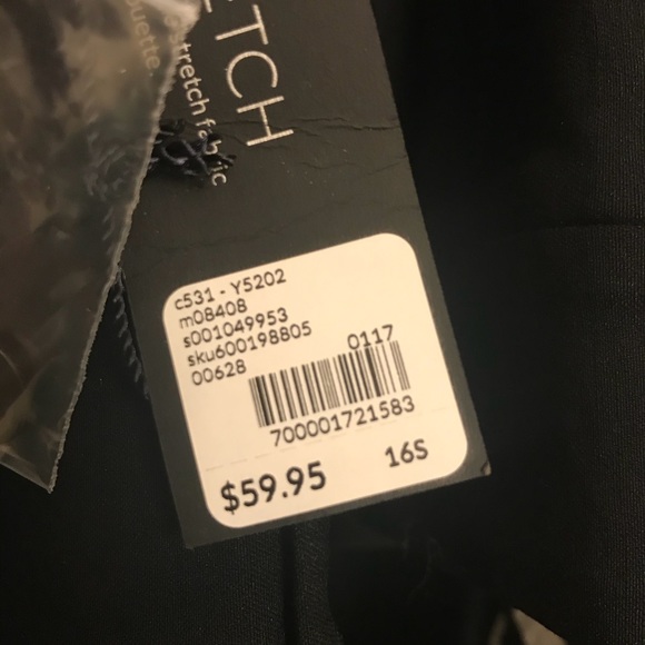 Lane Bryant The Allie Pant Straight Leg Pant Black 16 S - Picture 5 of 6